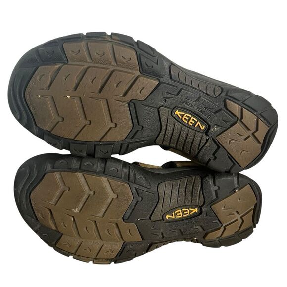 Keen Newport Waterproof Hiking Sandals Mens size 9.5 Brown Leather Outdoor Shoes main image 6